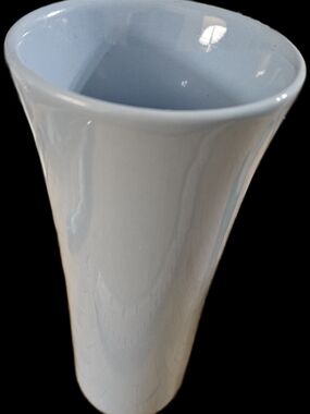 Ceramic Light Blue Vase - Sleek Home Accent, Made In Thiland